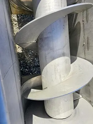 Used Screw Conveyor, 20’’ Diameter x 264’’ Long