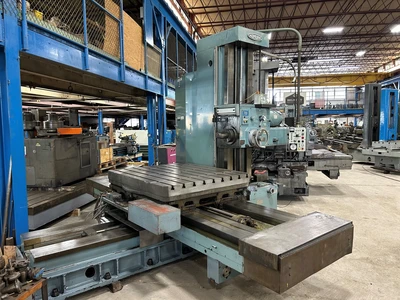 Used 1980 Nomura B-100-WR, #50 PDB, HardWays, Rotary Table, 20 HP Horizontal Table Type Boring Mills New Jersey US | Machinery Values #1285800