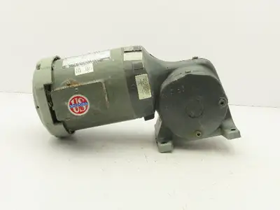 US Motors 6WP Syncrogear Gearmotor 7.5:1 Reducer LH 230rpm 0.75Hp 230/460V 3PH