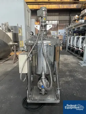 USED Inoue 180 Gal Inoue Mix Tank, S/S, 3 HP