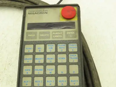 Cincinnati Milacron 3-424-1993A CNC HMI Teach Pendant Operator Control 20' Cord