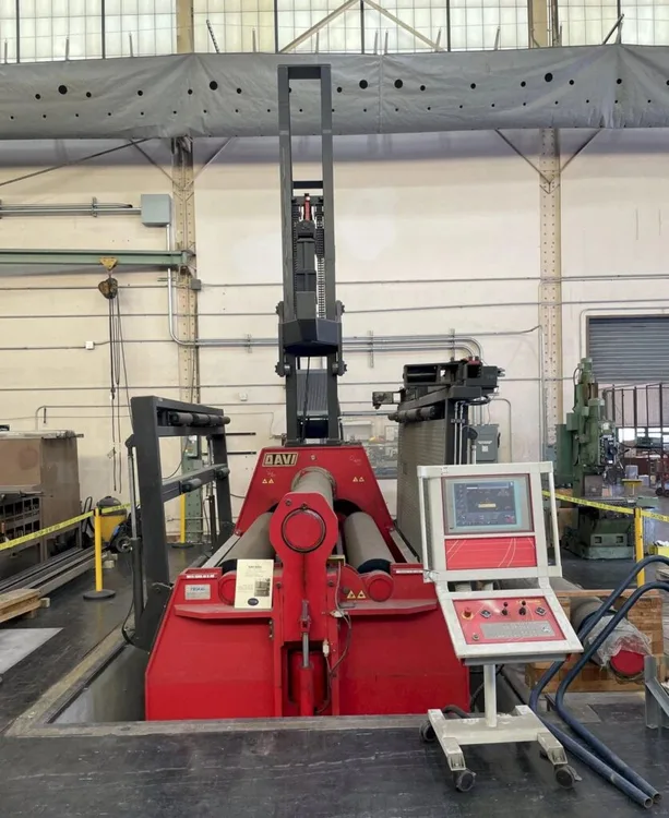 Used 2006 DAVI MCB3045 Plate Bending Rolls including Pinch Georgia US | The Equipment Hub #200679