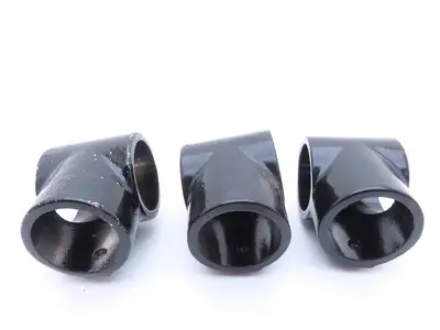 Hollaender 7E-8 1-1/2 Speed-Rail Fittings 1-1/2" Corner L Cross & T's Lot of 7
