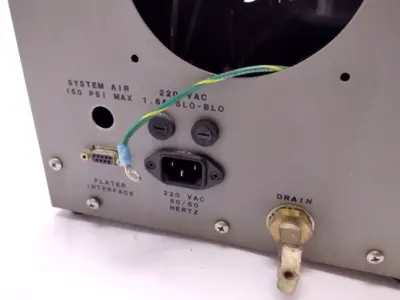 USED SAUNDERS & ASSOCIATES 55B WATER COOLING VACUUM CHAMBER