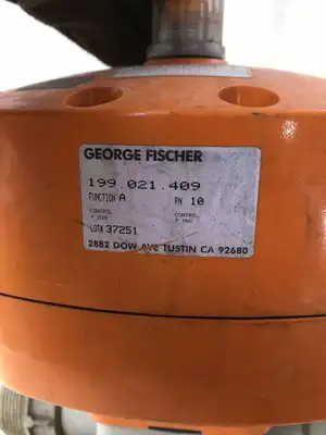 George Fischer 199.021.409 2″ Union PVC Air-Operated Diaphragm Valve