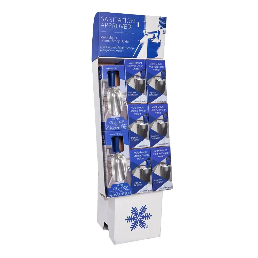 Manitowoc Ice K00485 Merchandising Kit & Display w/ (6) Scoop Holders & (4) Scoops