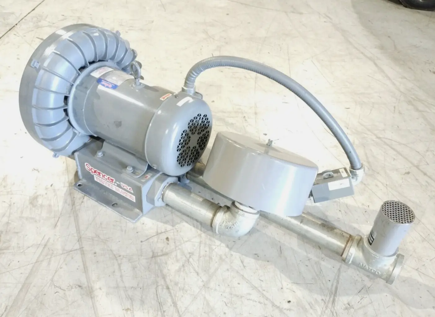 Used Spencer, Spencer Vortex VB030B-011, VBA93010, 36H733-186461 Blowers Michigan US | Maverick Industrial Sales #1396038