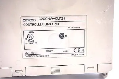 USED OMRON C200HW-CLK21 CONTROLLER LINK UNIT C200HWCLK21