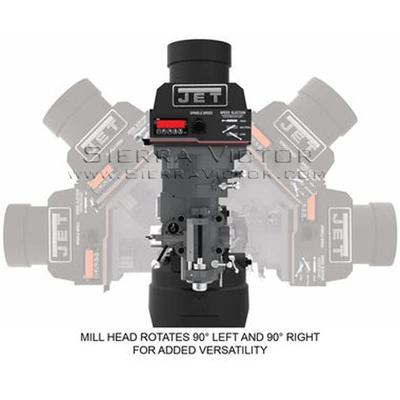 JET ETM-949EVS Variable Speed Mills | Sierra Victor Industries (4)