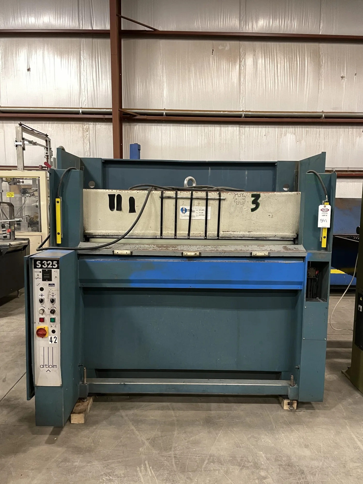 Atom S325 30 Ton Die-Cutting Full Head Beam Press
