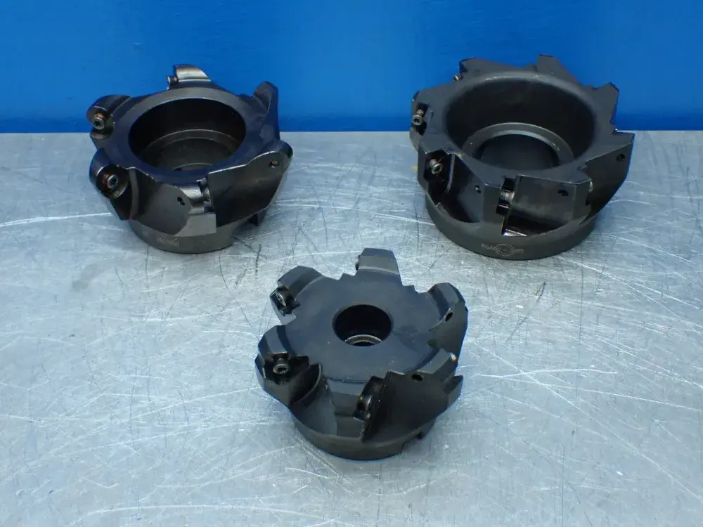 3pcs Lmt Fette Indexable Face Mill Lot