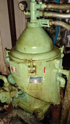 (3) Alfa-Laval MOPX 205 TGT-24-60 oil purifiers, SS bowl.