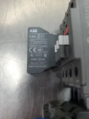ABB A263010 45A Contactor w/A26S84S10 & CA510 Auxiliary Contactors. 4A43