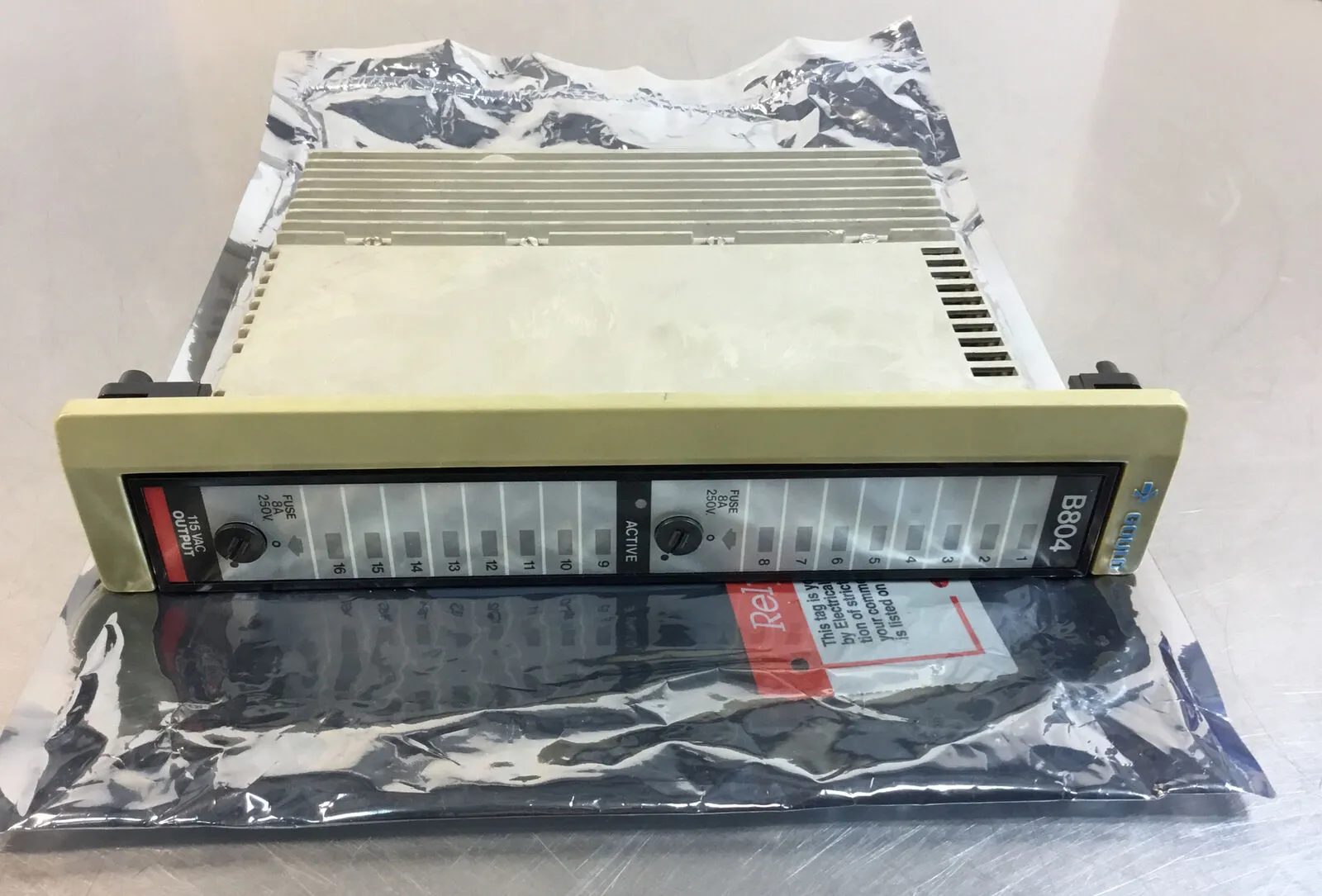 MODICON AS-B804-016 115 VAC 16 Pt Output Module 3C-7