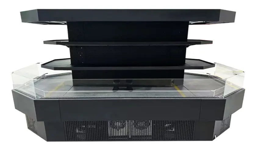 45-0499 Multi Deck 100 Inch Self Contained Deli Island