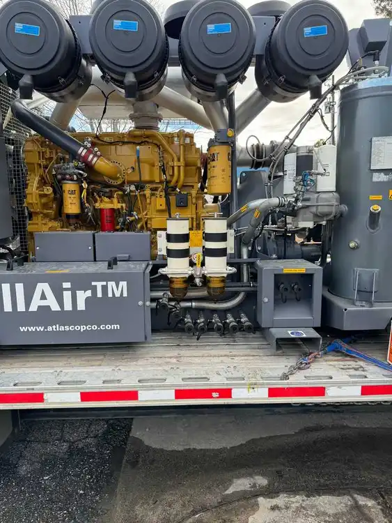 Used 2017 ATLAS COPCO #XRVO1550CD7 High Pressure Air Compressors Ohio US | D & H Machinery, Inc. #758829
