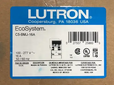 NEW LUTRON C5-BMJ-16A