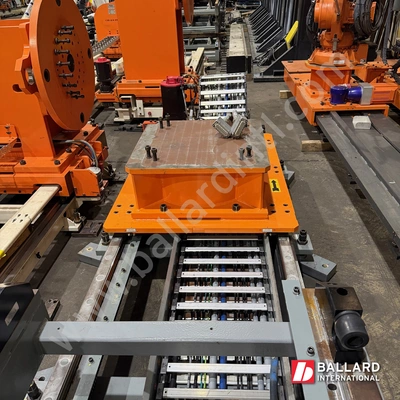 FANUC RTU Gen VI 7th Axis Robot Linear Rail w/ Riser – Heavy Duty – 9 Meter