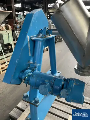 USED Patterson-Kelley 2 Cu Ft P-K CrossFlow Twin Shell Blender, S/S