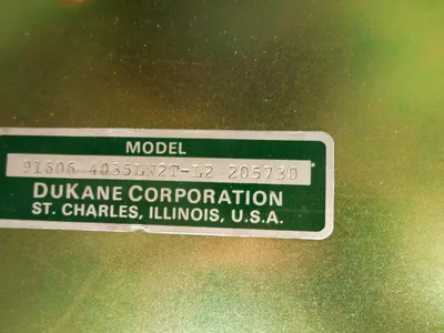 USED DUKANE 91606 4035LN2T-L2 205730 DYNAMIC PROCESS CONTROLLER 4035LN2TL2