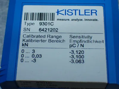 New | in-Stock KISTLER 9301C Sensors | HGR 24 #752493