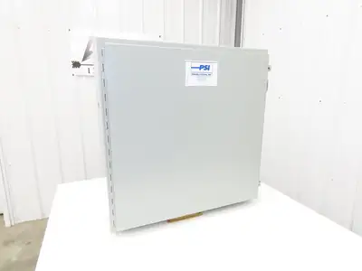 Hoffman A303010LP Electrical Enclosure 36x30x8" Wall Mount NEMA 12 Backpanel