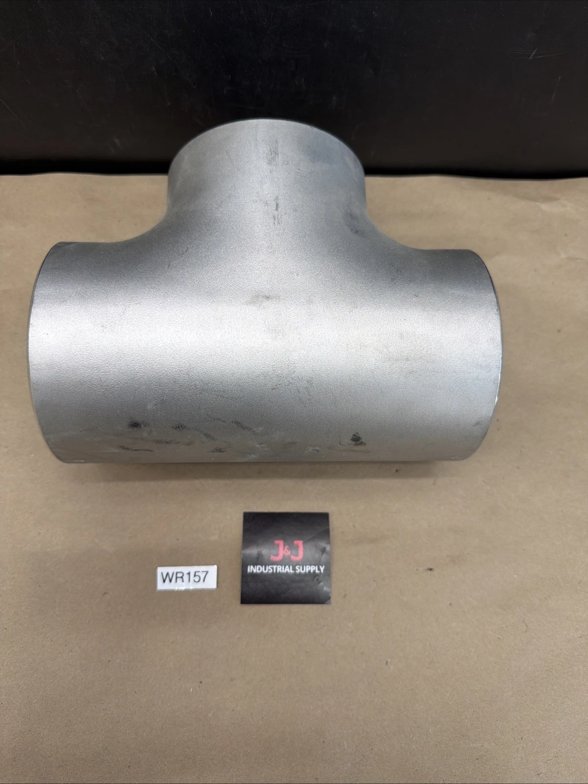 4" SCH 10 S WP304/304L Stainless Butt Weld Tee B16.9 WPS Warranty 🇺🇸