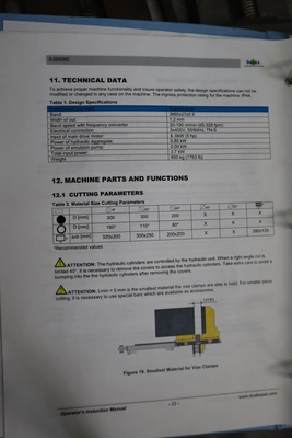 Used DOALL STRUCTURALL S-320CNC Horizontal Band Saws Minnesota US | Machinesused.com #1377487