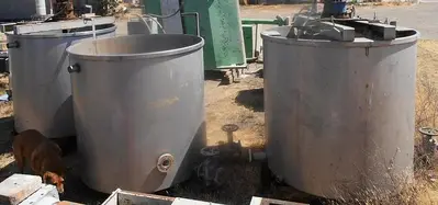 Tank, 750 Gallon, S/st, Agit, 3 HP, (4) #C735196