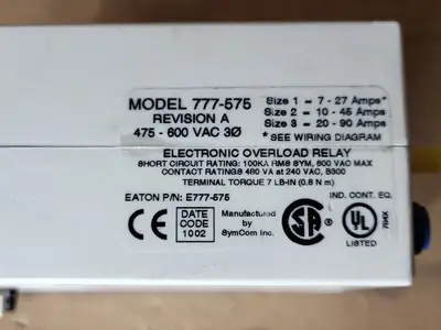 USED EATON CUTLER-HAMMER E777-575