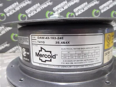 Mercoid Control DAW-43-153-24E Differential Pressure Switch 10-150 PSI Surplus