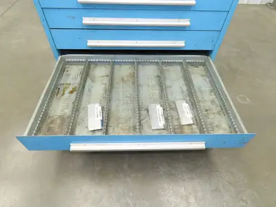 Nu-Era Modular Tool Storage Cabinet 11 Drawer 45x28x61" Stanley Vidmar