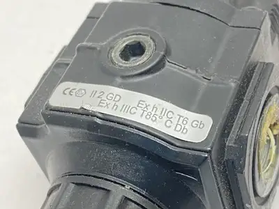 USED IMI NORGREN PNEUMATIC PRESSURE REGULATOR 0-30 PSIG 1/4"