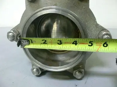 USED TRIAD CONTROLS 2R300SR 150 PSI ACTUATOR + 4" CF8M 1000 WOG VALVE & APL-210N