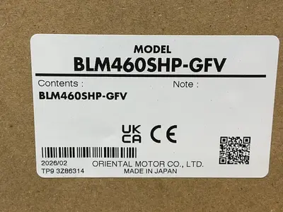 Used 2026 ORIENTAL MOTOR BLM460SHPGFV Motors (misc) Ohio US | HGR 24 #1567103