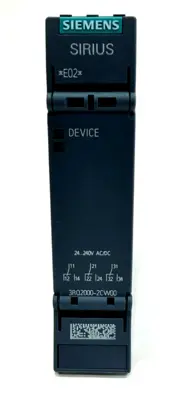 NEW SIEMENS 3RQ2000-2CW00 COUPLING RELAY 24-240V AC/DC 50/60HZ 3RQ20002CW00