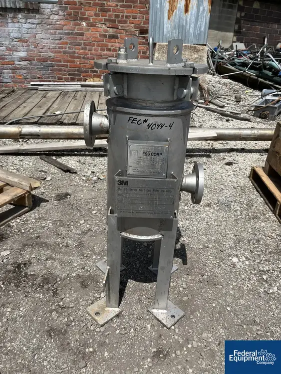 Used 3M 3M Cartridge Filter, S/S, Model ES08006D1B1 Inline Basket Filters Ohio US | Federal Equipment Company #131007
