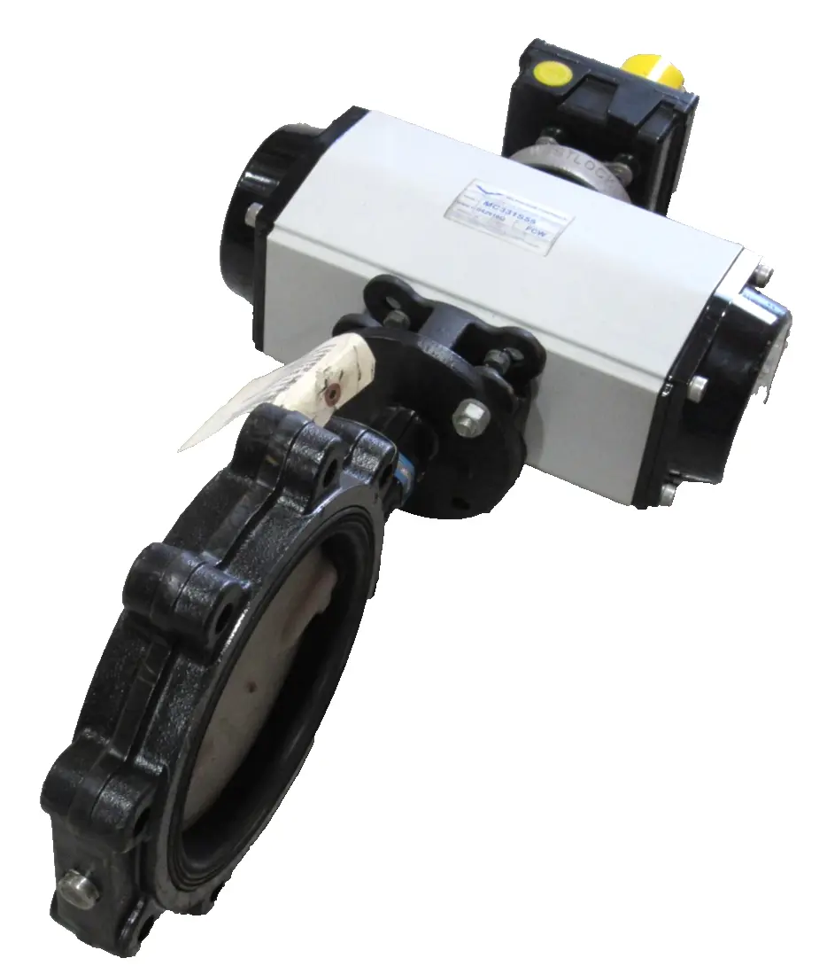 NEW MILWAUKEE CONTROLS MC331S55 PNEUMATIC ACTUATOR VALVE 8" ML122BDU