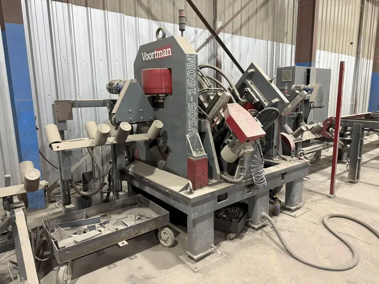Used VOORTMAN V505-160M Punching & Shearing Cells Texas US | Pioneer Machine Sales Inc. #296083