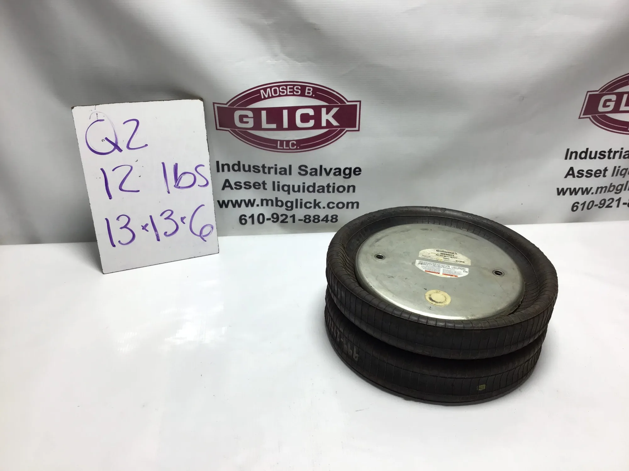 Continental 20886472 Air Spring FD 330-30 CI 1/4 NPT