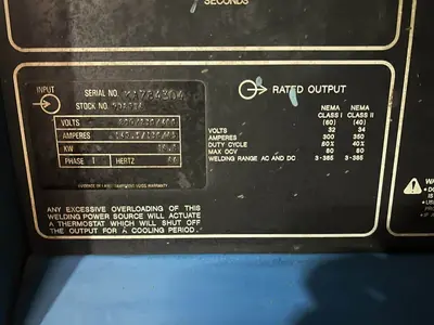 Used MILLER SYNCROWAVE 350 Tig Welders Georgia US | The Equipment Hub #1176167