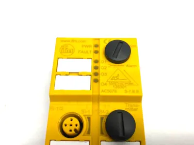 New | in-Stock IFM SAFE AS-INTERFACE CLASSICLINE MODULE CLASSICL 2SI 2DOT 2LO OSSD Industrial Controls | Maverick Industrial Sales #1104826