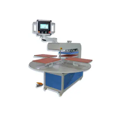 Used _UNKNOWN_ Automatic Pneumatic Four Worktable Rotary Stamping Machine Heat Presses Oklahoma US | Wide Image Solutions #1538299