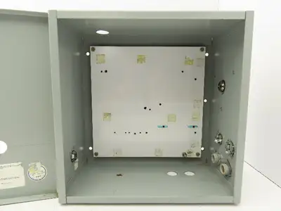 Hoffman A12N126 Electrical Enclosure Panel Box 12x12x6" NEMA Type 1