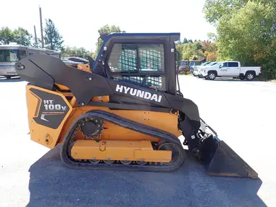 Used 2023 HYUNDAI HT100V Compact Track Loaders Massachusetts US | Brookside Equipment Sales #1494007