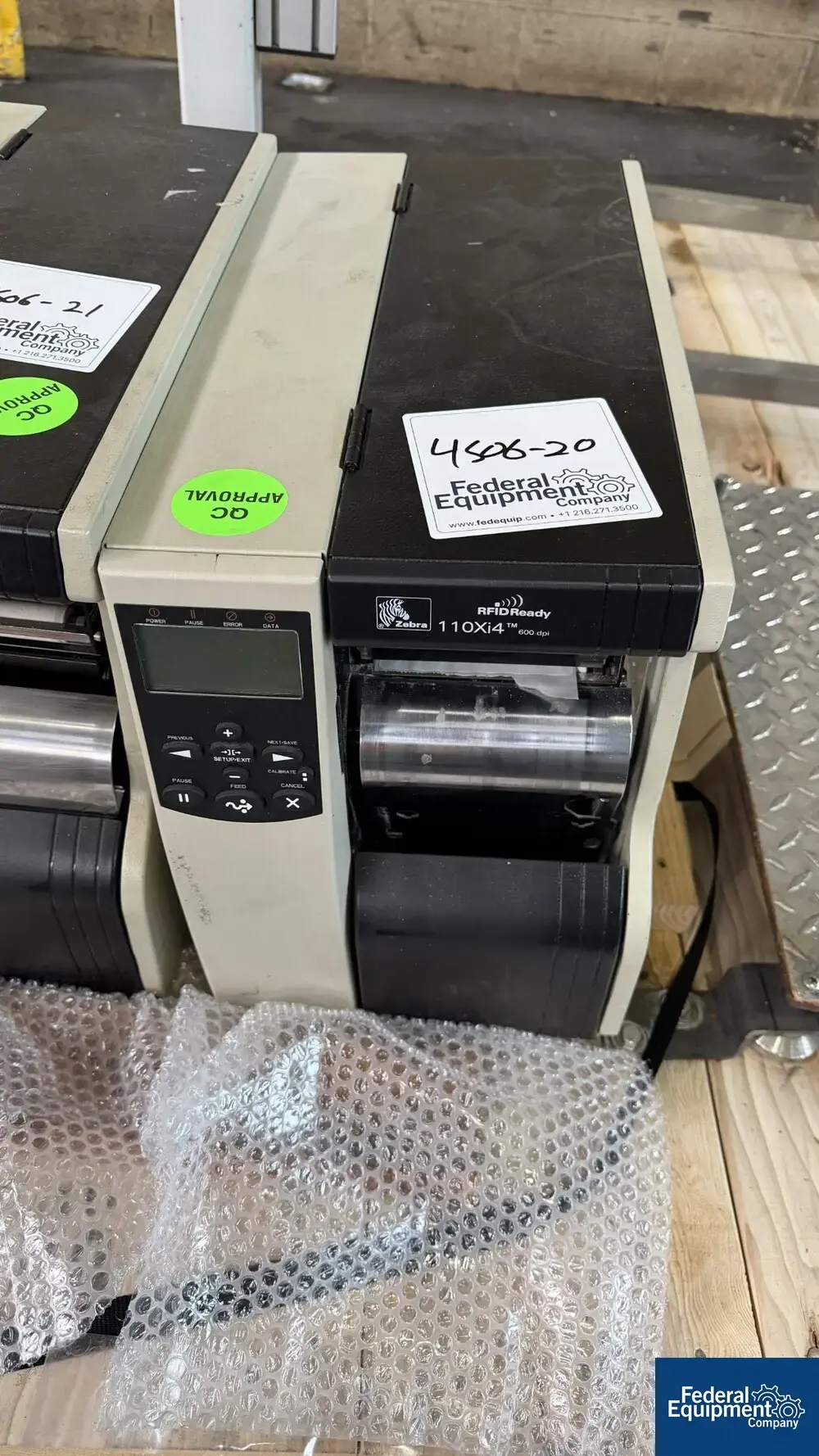 USED Pharmapack Zebra Printer, Model 110Xi4