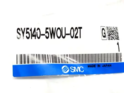 SY5140-5WOU-02T | SMC  Base Mount Solenoid Valve 5-Port 2-Position 1/4" NPT 24VDC - New
