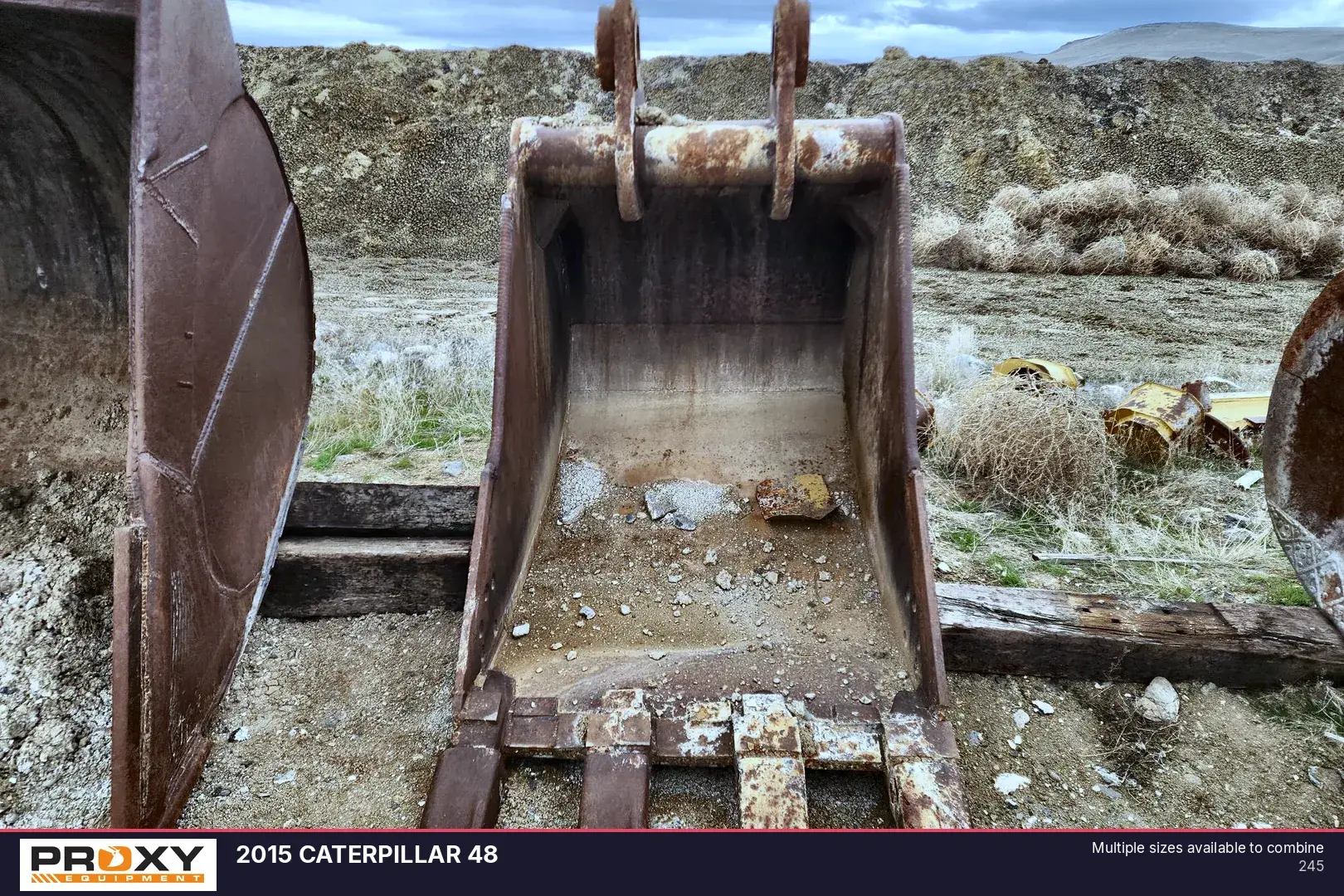 Used 2015 CATERPILLAR 48 Multipurpose Buckets Idaho US | Proxy Equipment #1385421