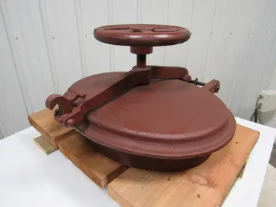 18"x24" New Cast Iron Round Ship Style Bulkhead Access Door/Hatch
