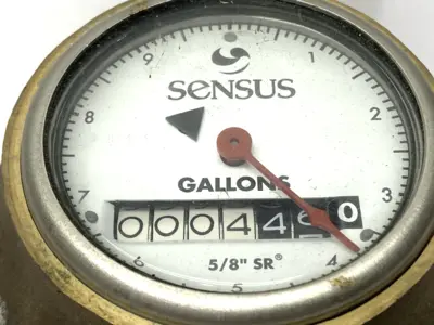 USED SENSUS BRASS BODY WATER METER